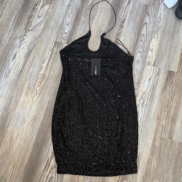 Fashion Nova Black Sequin Mini Dress - Picture 3 of 3